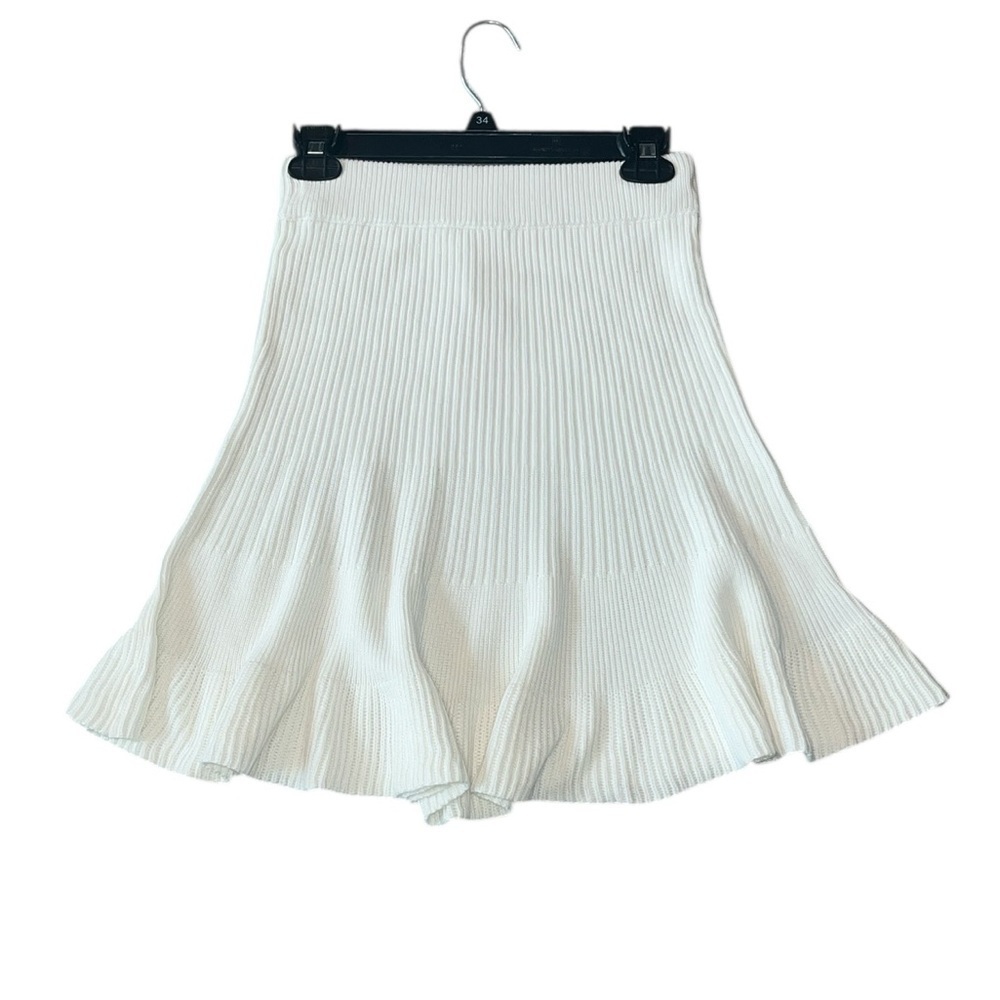 FREE PEOPLE Ivory Knit Skirt Size Small NWT - Picture 4 of 8